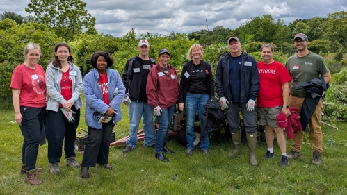 Rutgers Serves the Garden State Food Harvesting Event