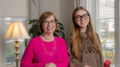 Nan Okarma UCNB92 with Ashley Katz